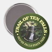 Trail van tien Herfsten (rd) Magneet (Voorkant / Achterkant)