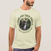 Trail van tien Herfsten T-shirt (Voorkant)