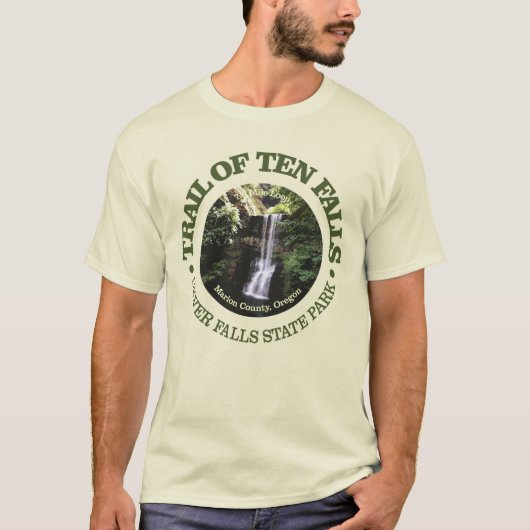 Trail van tien Herfsten T-shirt (Voorkant)