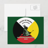 Trail van tranen briefkaart (Voorkant / Achterkant)