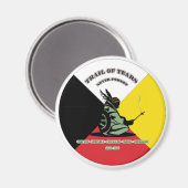 Trail van tranen magneet (Voorkant / Achterkant)