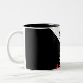 Trail van tranen tweekleurige koffiemok (Links)