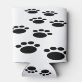 Trail voor cute Cartoon Pet Paw Blikjeskoeler (Achterkant)