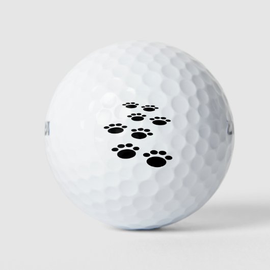 Trail voor cute Cartoon Pet Paw Golfballen (Voorkant)