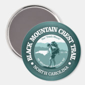 Trail voor de zwarte bergbeklimming (T) Magneet (Voorkant / Achterkant)