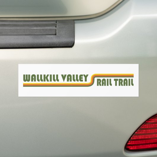 Trail Wallkill Valley Bumpersticker (Op auto)