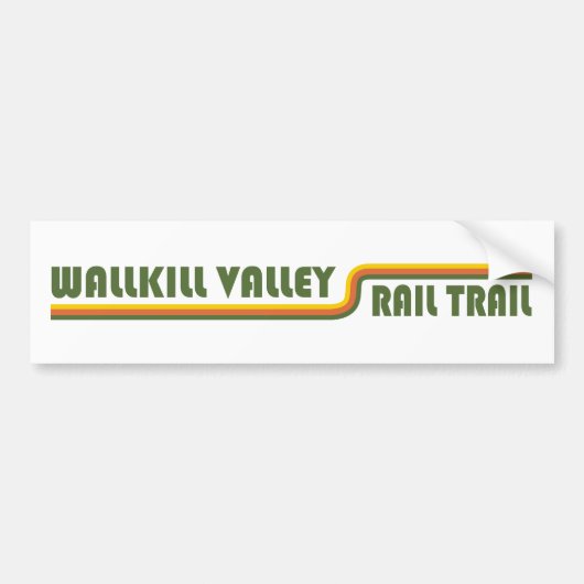 Trail Wallkill Valley Bumpersticker (Voorkant)