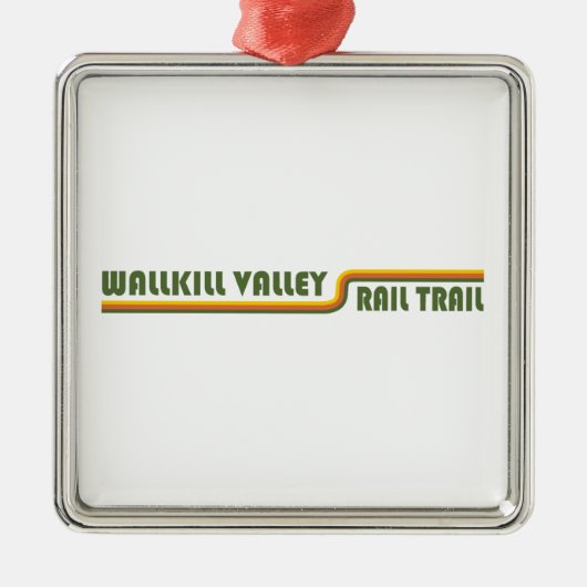 Trail Wallkill Valley Metalen Ornament (Voorkant)