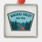 Trail Wallkill Valley Metalen Ornament (Voorkant)