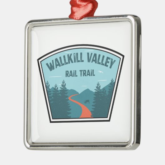 Trail Wallkill Valley Metalen Ornament (Links)