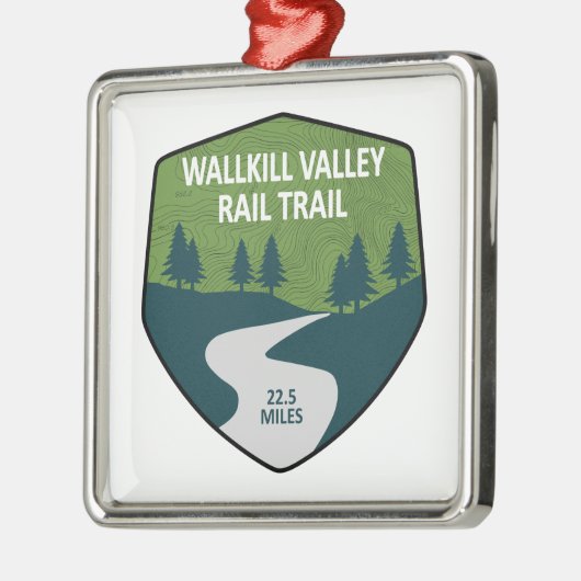 Trail Wallkill Valley Metalen Ornament (Links)