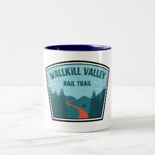 Trail Wallkill Valley Tweekleurige Koffiemok