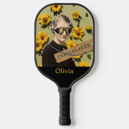 Trailblazer Daisies Kitsch Persoonlijk Pickleball Paddle
