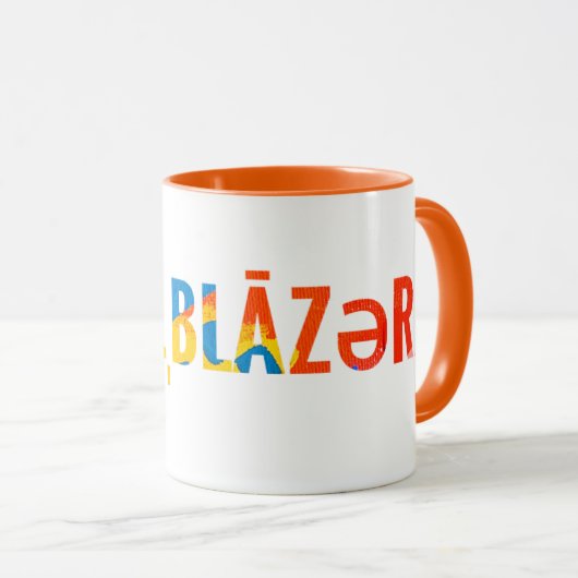 Trailblazer Motivatie Inspirerend Mok (Voorkant rechts)