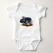 Trailblazer SS Black Truck Romper (Voorkant)