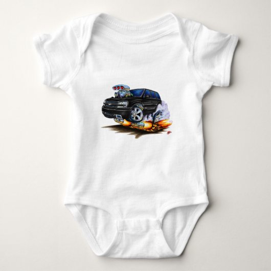 Trailblazer SS Black Truck Romper (Voorkant)