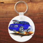 Trailblazer SS Blue Truck Sleutelhanger (Voorkant)