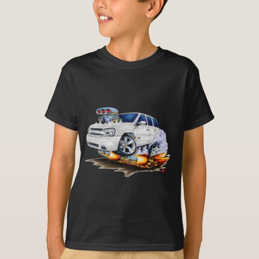 Trailblazer SS White Truck T-shirt (Voorkant)