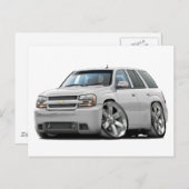 Trailblazer White Truck Briefkaart (Voorkant / Achterkant)