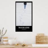 TRAILBLAZERS verknoeien dingen demotiverend Poster (Keuken)