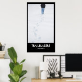 TRAILBLAZERS verknoeien dingen demotiverend Poster (Thuiskantoor)