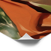 Trailblazing Cowgirl Allure: Wild West fluistert Perfect Poster (Hoek)