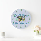 Trailer Hood Camper Clocks Grote Klok (Huis)