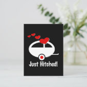 Trailer Net Hitched Briefkaart (Staand voorkant)