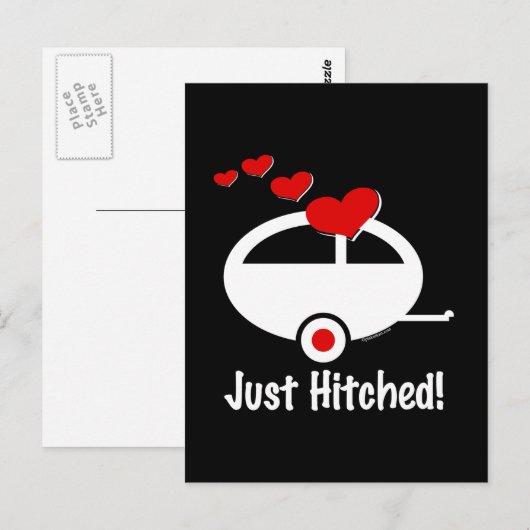 Trailer Net Hitched Briefkaart (Voorkant / Achterkant)