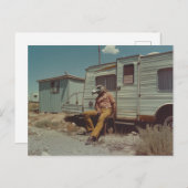 Trailer Park Birdman Briefkaart (Voorkant / Achterkant)