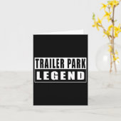 Trailer Park Legend Funny 2 Kaart (Gele Bloem)