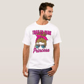 Trailer Park Princess- Cute Funny Camper Girl Styl T-shirt (Voorkant volledig)