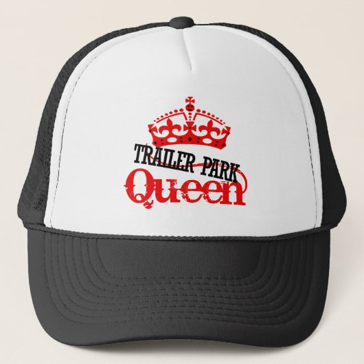 Trailer Park QUEEN Trucker Pet (Voorkant)