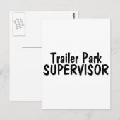 Trailer Park Supervisor Briefkaart (Voorkant / Achterkant)