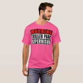Trailer Park Supervisor Funny T-shirt (Voorkant volledig)