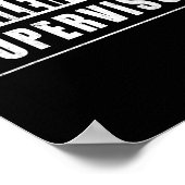 Trailer Park Supervisor Funny Vintage  Poster (Hoek)