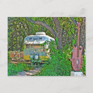 Trailer Scene at Sol'Stice, Dripping Springs, TX Briefkaart