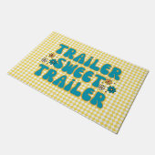 Trailer Sweet Trailer Geel Harlekijn Deurmat (Schuin)