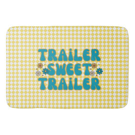 Trailer Sweet Trailer Geel Harlequin Badmat