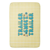 Trailer Sweet Trailer Geel Harlequin Badmat (Voorkant Verticaal)