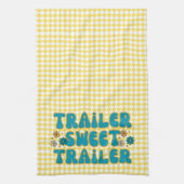 Trailer Sweet Trailer Geel Harlequin Theedoek (Verticaal)