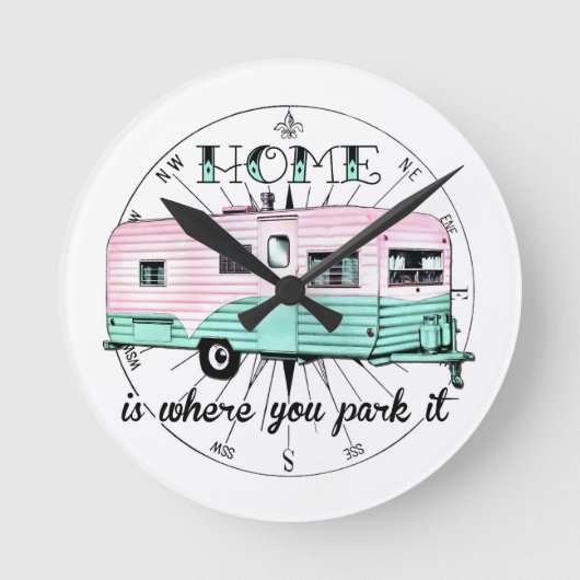  trailer - Thuis is waar je hem parkeert Ronde Klok (Voorkant)