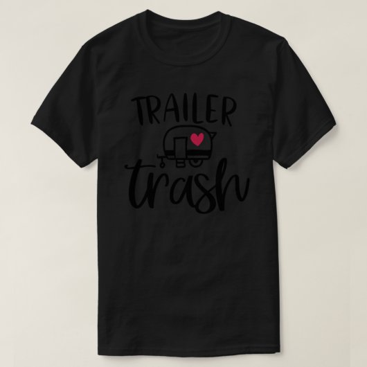 Trailer Trash Essential T-Shirt (Design voorkant)