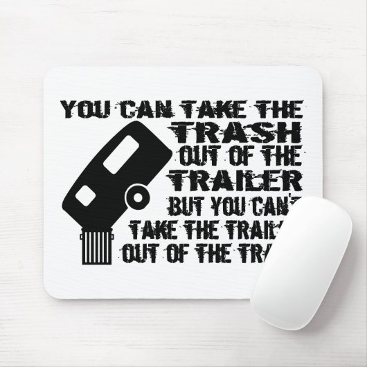 Trailer Trash Muismat (Met muis)