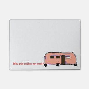 Trailer Trash Post-it® Notes