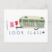 Trailer Trash Postcard Briefkaart (Voorkant)