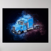 Trailer van Light Blue Semi Poster (Voorkant)