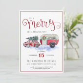 trailer van Rode Camper | Kerstfeest (Staand voorkant)