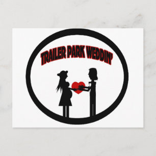 Trailer Wedding Briefkaart
