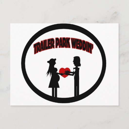 Trailer Wedding Briefkaart (Voorkant)